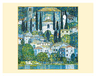 Church in Cassone - Lake Garda Italy - c. 1913 - Fine Art Prints & Posters