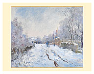 Snow at Argenteuil France - c. 1874 - Fine Art Prints & Posters