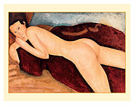 Reclining Nude from the Back (Nu Couché de Dos) - c. 1917 - Fine Art Prints & Posters
