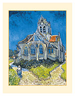 The Church at Auvers-Sur-Oise France - View from the Chevet - c. 1890 - Fine Art Prints & Posters