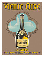 Vieille Cure - Glory of Great French Liquor (La Gloire Des Grandes Liqueurs Françaises) - c. 1930's - Fine Art Prints & Posters