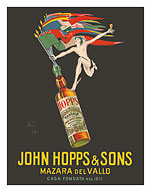 John Hopps & Sons Marsala Wine - Mazara del Vallo, Sicilia, Italy - c. 1923 - Fine Art Prints & Posters