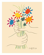 The Bouquet of Flowers (Le Bouquet De Fleurs) - c. 1958 - Fine Art Prints & Posters