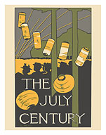 The July Century - Masters of Poster, Plate 32 - c. 1895 - Fine Art Prints & Posters