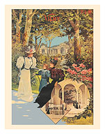 Vichy, France - Paris-Lyon-Méditerranée (PLM) - c. 1900 - Giclée Art Prints & Posters
