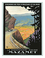 Mazamet, France - Chemins de fer d’Orléans et du Midi - c. 1930's - Fine Art Prints & Posters