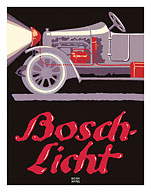 Bosch Automobile Headlights (Bosch-Licht) - c. 1913 - Fine Art Prints & Posters