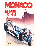 1948 Monaco Grand Prix - Fine Art Prints & Posters
