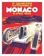 2nd Monaco Grand Prix 1930 - Fine Art Prints & Posters