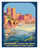 Avignon France - The Popes’ Palace (Le Palais des Papes) - Fine Art Prints & Posters