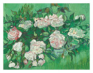 Pink Roses (Rosa Rosen) - c. 1890 - Fine Art Prints & Posters