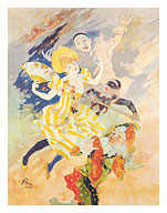 La Pantomime - c. 1891 - Giclée Art Prints & Posters