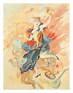 La Musique - c. 1891 - Giclée Art Prints & Posters