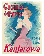 Paris Casino - Kanjarowa Every Evening - c. 1891 - Fine Art Prints & Posters