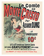 The Count of Monte Cristo by Alexandre Dumas - Paris, France - c. 1885 - Fine Art Prints & Posters