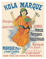 Kola Marque - France Apéritif Wine - c. 1895 - Fine Art Prints & Posters