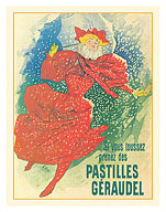 Géraudel Pastilles - Throat Lozenges - France - c. 1895 - Fine Art Prints & Posters