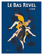Revel Stockings (Les Bas) - Lyon, France - c. 1929 - Fine Art Prints & Posters