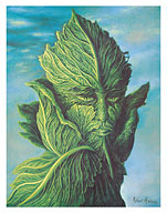 Cabbage Portrait - Paris, France - c. 1983 - Fine Art Prints & Posters