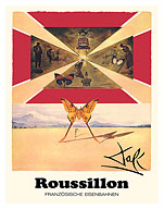 Roussillon France - SNCF French Railways - c. 1969 - Fine Art Prints & Posters