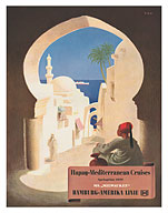 Hapag - Mediterranean Cruises - Morocco - Springtime 1939 - Fine Art Prints & Posters