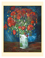 Vase with Poppies - c. 1886 - Fine Art Prints & Posters