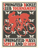 Springfield Bicycle Club - Springfield, Massachusetts - c. 1895 - Fine Art Prints & Posters