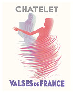 Chatelet Theater - French Waltzes (Valses De France) - c. 1942 - Fine Art Prints & Posters