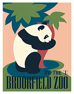 Brookfield Zoo Chicago - Panda Bear - c. 1930 - Fine Art Prints & Posters