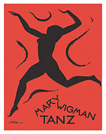 Mary Wigman Tanz - Modern Dance Pioneer - c. 1921 - Fine Art Prints & Posters