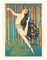 Gilda Gray - The Queen of Shimmy Dancers - c. 1925 - Fine Art Prints & Posters