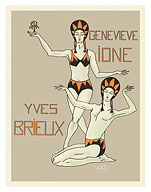 Genevieve Ione and Yves Brieux - Acrobatic Dancing - c. 1925 - Fine Art Prints & Posters