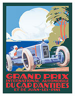 1929 Cap D’Antibes Grand Prix - Juan-les-Pins France - Fine Art Prints & Posters