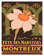 Fête des Narcisses Montreux - Ballet Russes - c. 1928 - Fine Art Prints & Posters