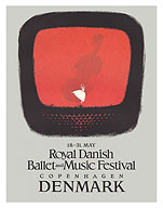 Royal Danish Ballet and Music Festival - c. 1955 - Fine Art Prints & Posters