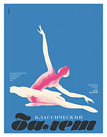 Swan - Classical Russian Ballet - c. 1972 - Fine Art Prints & Posters
