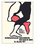 International Summer Course for Dance (Internationaler Sommerkurs Für Tanz) - c. 1971 - Fine Art Prints & Posters