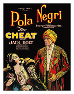 The Cheat - Starring Pola Negri and Jack Holt - Fine Art Prints & Posters