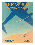 Bermuda in 5 Hours - Pan American Airways - Imperial Airways - c. 1937 - Fine Art Prints & Posters