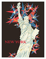 Statue of Liberty - New York - c. 1960 - Fine Art Prints & Posters