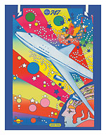 Pan American World Airways - Boeing 747 - Pop Art - c. 1969 - Fine Art Prints & Posters
