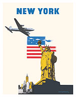 New York Statue of Liberty - c. 1948 - Fine Art Prints & Posters