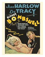 Blonde Bombshell - Starring Jean Harlow, Lee Tracy, Frank Morgan - c. 1933 - Fine Art Prints & Posters