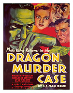 The Dragon Murder Case by S.S. Van Dine - Starring Warren William - c. 1934 - Fine Art Prints & Posters