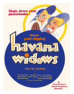Havana Widows - Starring Joan Blondell, Glenda Farrell - c. 1933 - Fine Art Prints & Posters