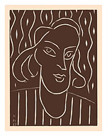 Portrait of a Woman - Alexina “Teeny” Duchamp - c. 1938 - Fine Art Prints & Posters