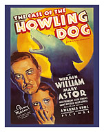 The Case of the Howling Dog - Starring Warren William & Mary Astor - c. 1934 - Fine Art Prints & Posters