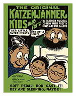 The Original Katzenjammer Kids with Hans and Fritz - c. 1937 - Fine Art Prints & Posters