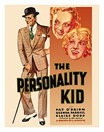 The Personality Kid - Starring Pat O'Brien and Claire Dodd - c. 1934 - Fine Art Prints & Posters