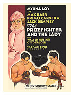The Prizefighter and The Lady - Starring Myrna Loy, Max Baer - c. 1933 - Fine Art Prints & Posters